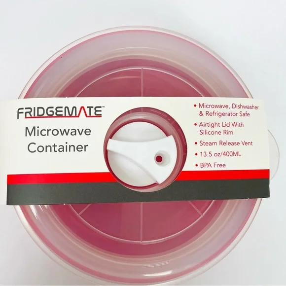 Fridgemate Microwave Container With Steam Release Vent - Picture 4 of 4